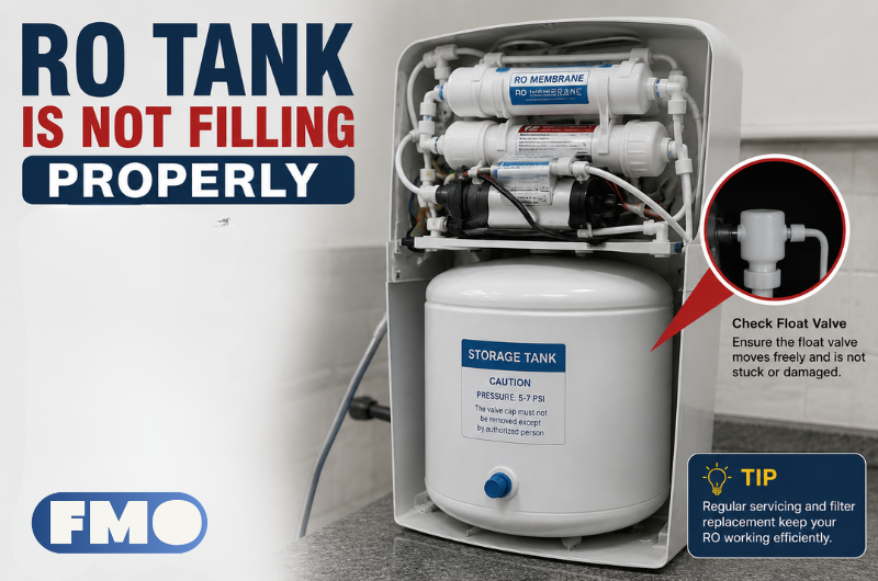 Why Your RO Tank Is Not Filling Properly